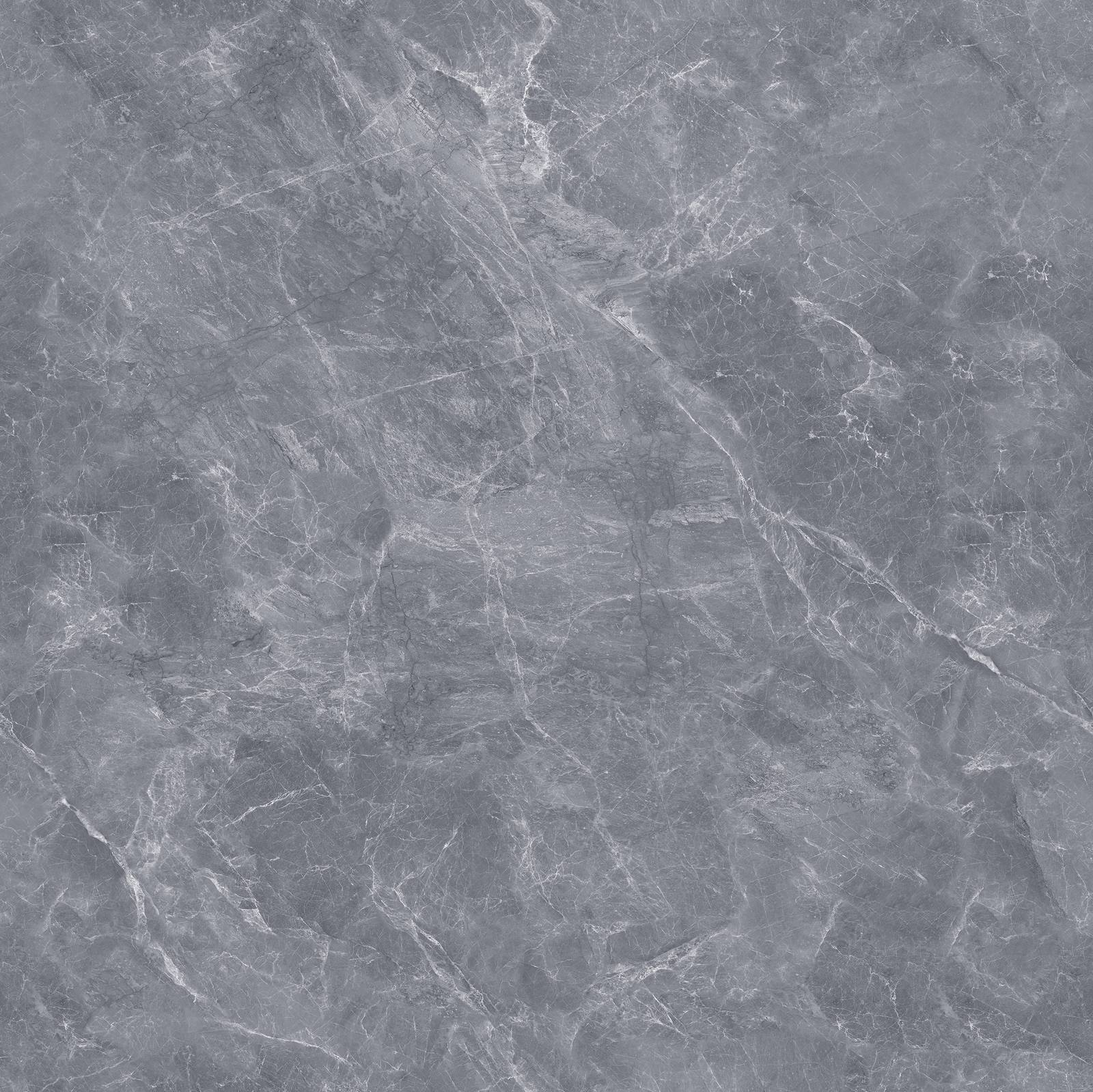 Charcoal marble-look tile face with fine white web veining